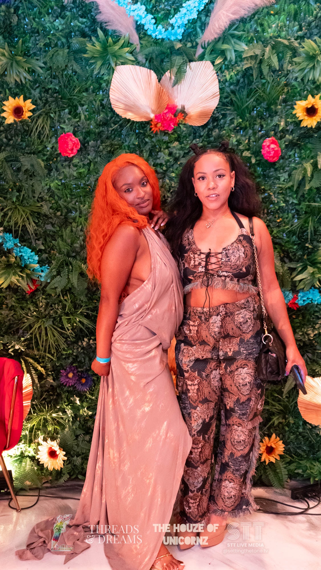 Threads & Dreams ATL Fashion Show — two women on stage